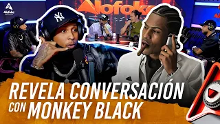 QUIMICO ULTRA MEGA REVELA CONVERSACION CON MONKEY BLACK X EL RAP ME HABLO FREESTYLE