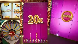 pachinko 20x multiplier 4000x big win on pachinko #crazytime