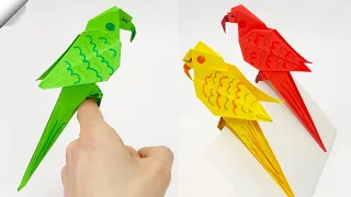 Origami paper PARROT | Easy paper birds