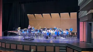 Pulsation, Richard Saucedo, Frank Augustus Middle School Advanced Band, CMEA State Festival