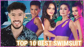 Miss universe  Philippines 2024 TOP 10 BEST SWIMSUIT PRELIMINARY!