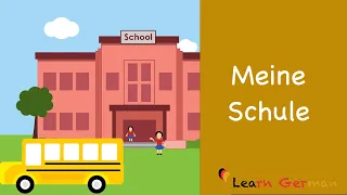 Learn German | German Speaking | Meine Schule | My School | Sprechen - A1