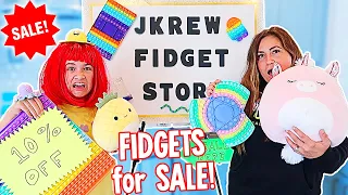 We OPENED Our Own FIDGET STORE At Home!! | JKREW