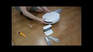 Распаковка робота-пылесос Xiaomi Mi Robot Vacuum- Mop 2 Lite