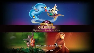 Disney Classic Games Collection: Aladdin, The Lion King, and The Jungle Book Switch Gameplay