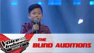 Gilbert "Be-Bop-A-Lula" | The Blind Auditions | The Voice Kids Indonesia Season 2 GTV 2017