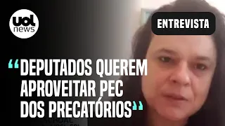 Janaina Paschoal diz que PEC dos Precatórios não é pedalada: 'Bolsonaro está pedindo autorização'