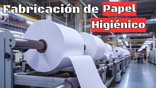 Como se FABRICA el PAPEL HIGIÉNICO🧻 | Proceso del 2023