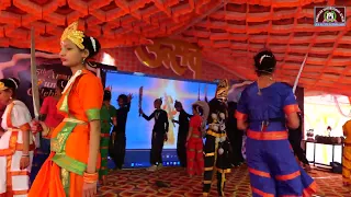 mahishasur vadh durga tandav dance by class 8 , mangalam international school 2024