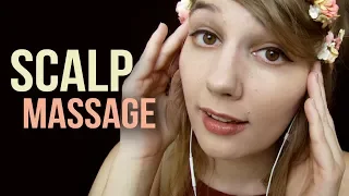 ASMR Scalp & Face Massage for Headache Relief & Tingles! (Layered Sounds) (No Talking)