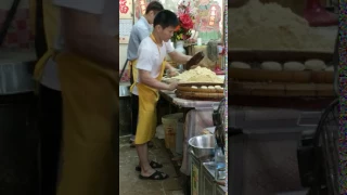 Making Almond Cookies in Macau