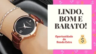 Unboxing de relógios femininos para revenda (Aliexpress - Sanda)