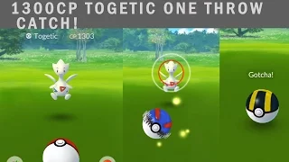 Finally I one shot high cp Togetic in the wild! Pokemon go gen 2 hard catches