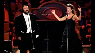 Luciano Pavarotti & Celine Dion - I Hate You Then I Love You (Lyrics)