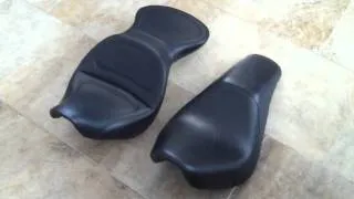 Saddlemen Seat vs. Harley Stock Seat