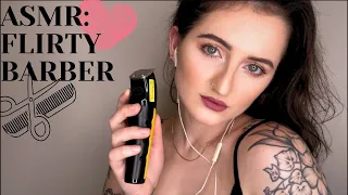 ASMR: Flirty Barber | You Get Your Haircut | I Fancy You | Hairdresser