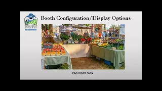 Designing Your Farmers Market Booth - Webinar