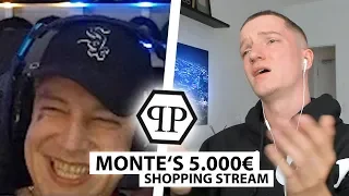 Justin reagiert auf Montes 5000€ Shopping Stream.. | Reaktion