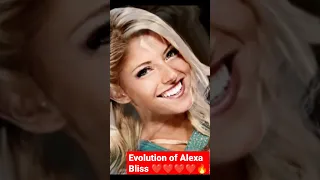 Evolution of Alexa Bliss 1991 - 2022 (present) #shorts #wwe #alexabliss #wweraw