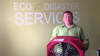 Water Damage Restoration - Drying Equipment - ECO Disaster Services, LLC
