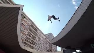 ROOFTOP FAIL - Parkour in Paris 🇫🇷