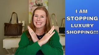 🚫I AM STOPPING LUXURY SHOPPING!🚫SHOPPING MY CLOSET✅TRIP TO EUROPE!!!🥳