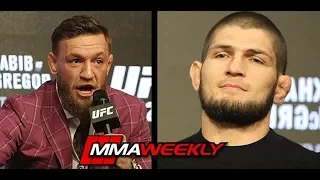 Conor McGregor Calls Khabib's Dad a Coward  (UFC 229)