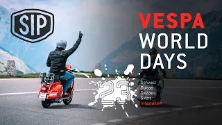 SIP Road Trip to the Vespa World Days 2023 in Interlaken | Switzerland 🇨🇭