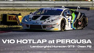 SCREAMING 500HP V10 HOTLAP | Pergusa | Lamborghini Huracan GT3 | Onboard