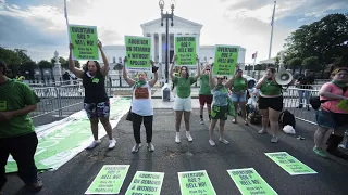 États-Unis : les partisans du droit à l'avortement manifestent dans plusieurs villes du pays