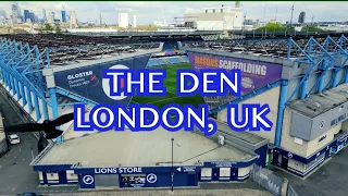 The Den Stadium, Millwall FC, UK, Drone Footage (4K)