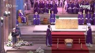 Messe d'obsèques de Mgr Didier Berthet, évêque de Saint-Dié