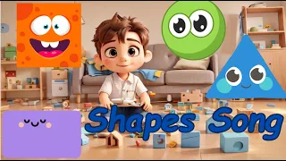 Learning Fun | Shape Songs For Young Children #kidslearning #educationalfun #funlearning