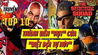 THE SUICIDE SQUAD ĐÃ BỎ QUA NHỮNG AI? I TOP 10 NHÂN VẬT