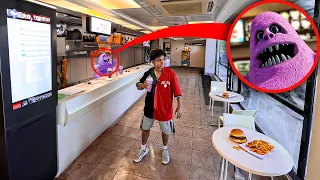 GRIMACE SHAKE CAUGHT BY SECURITY CAMERAS AT MCDONALDS FATİH CAN AYTAN