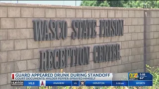 Wasco prison guard appeared drunk, pepper-sprayed himself during standoff: docs