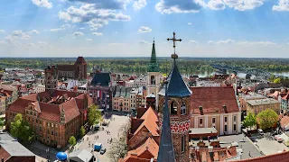 🇵🇱 Toruń - 4K Drone Footage