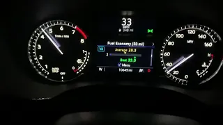 2021 Cadillac XT5 3.6L V6 does 0-115 MPH acceleration test