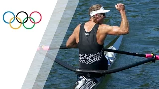 New Zealand's Drysdale wins gold in Men's Single Sculls