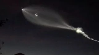 SpaceX Launch Surprise - 'What the Hell is That?' - Raw Video