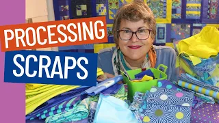 🧵 SCRAPS - HOW I PROCESS MINE THROUGH MY SEWING SPACE AND INTO MY PROJECTS