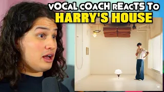 Vocal Coach Reacts to Harry Styles - Harry's House (ENTIRE ALBUM)