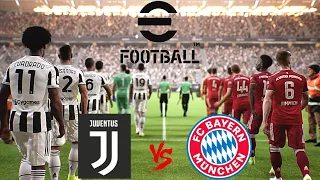 eFootball 2022 (PS5) - Juventus vs FC Bayern Munchen Full Gameplay
