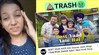 Sourav Joshi New Song Dost Yaad Aate hai is ???