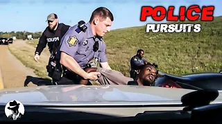 Craziest Ways Police Stopped Suspects Caught on Dashcam | Police High Speed Pursuit