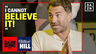 Eddie Hearn's Reaction To Dillian Whyte's Cancelled Fight  | DAZN Boxing Show