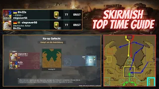 Skirmish guide // top time // resistance gameplay // Aow3 8 years in action