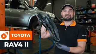 Как заменить поликлиновый ремень двигателя TOYOTA RAV4 II [ВИДЕОУРОК AUTODOC]