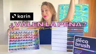 KARIN MARKERS ¿Valen la pena realmente? HAUL y RESEÑA