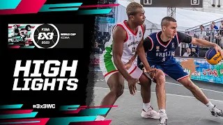 Madagascar 🇲🇬 vs Serbia 🇷🇸 | Men | Game Highlights | FIBA 3x3 World Cup 2023